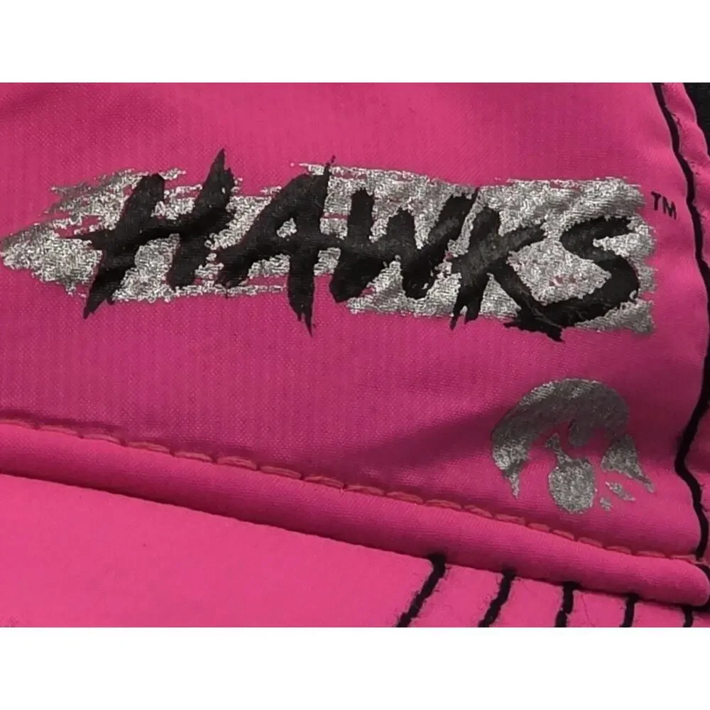 Iowa Hawkeyes Authentic Ladies Snapback Cap Hat Pink Black NCAA University Hawks